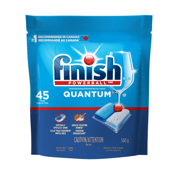 Finish Quantum Max Shine & Protect Dishwasher Tablets, 45-ct O6
