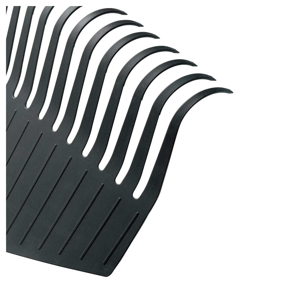 Fiskars Heavy-Duty Resin Tines Aluminum Leaf Rake, 24-in
