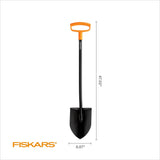 Fiskars Steel D-Handle Digging Shovel