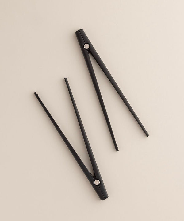 Fondussimo Fondue Tongs, 12 Piece, Black M6