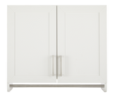 For Living 2-Door Wall Laundry Cabinet, White