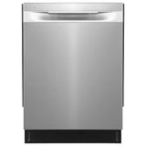 Frigidaire 24 in. Top Control 49 dBA Dishwasher with Hybrid Tub in Stainless Steel
