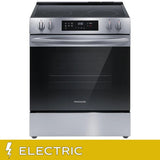 Frigidaire 30 in 5.3 cu ft. Electric 5-Burner Range with Even Baking Technology