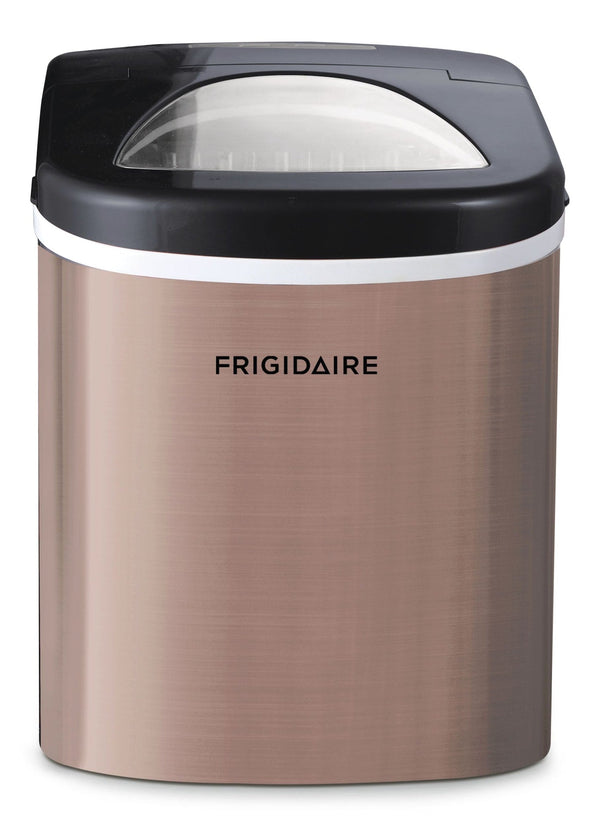 Frigidaire Stainless Steel Bullet Ice Maker, Copper, 2.3-Qt, 26-lb/day C6