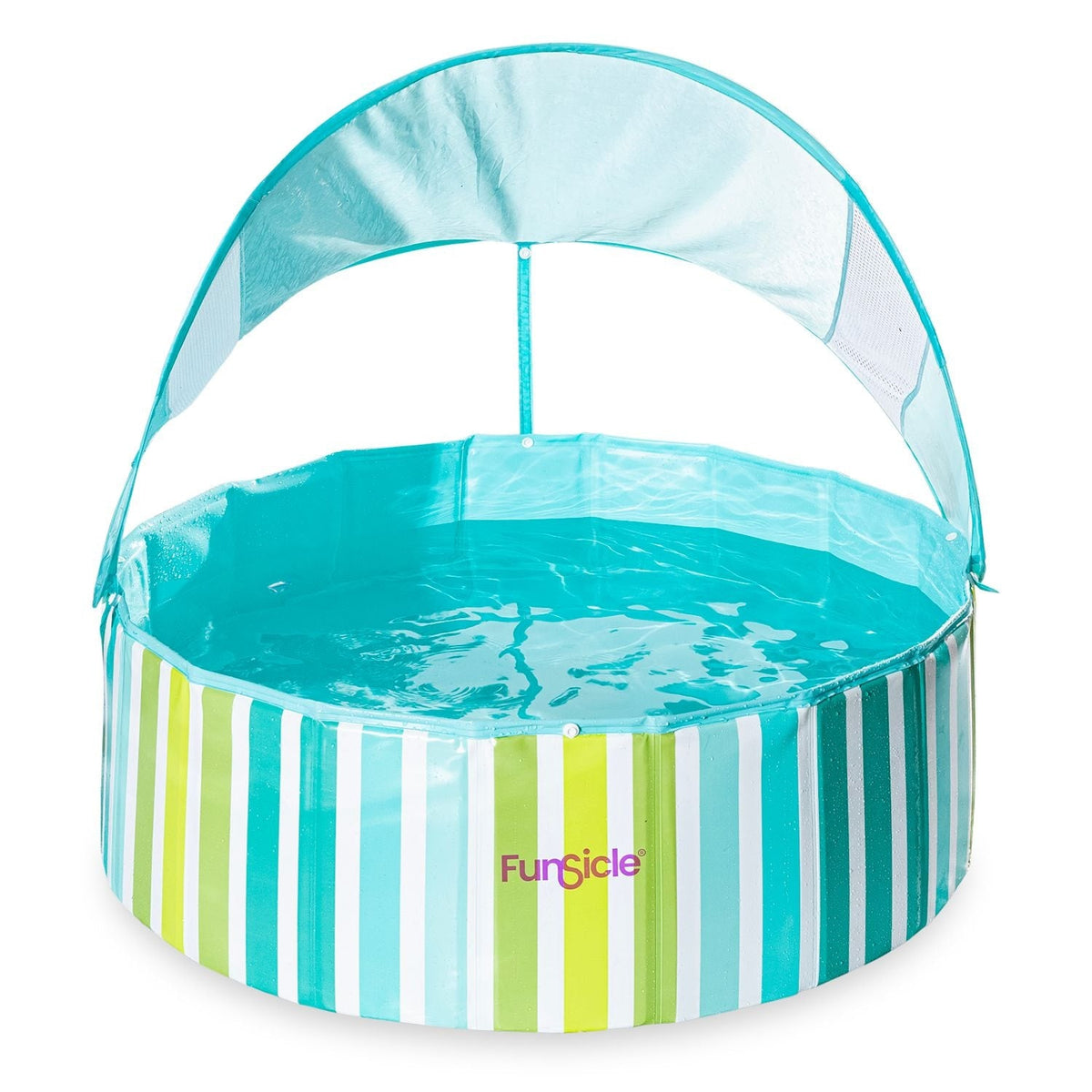 Funsicle Shaded Striped Fun Fold Pool, Ages 2+