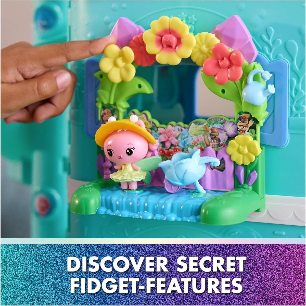 Gabby's Dollhouse Licensed Balcony Playset for Ages 3+