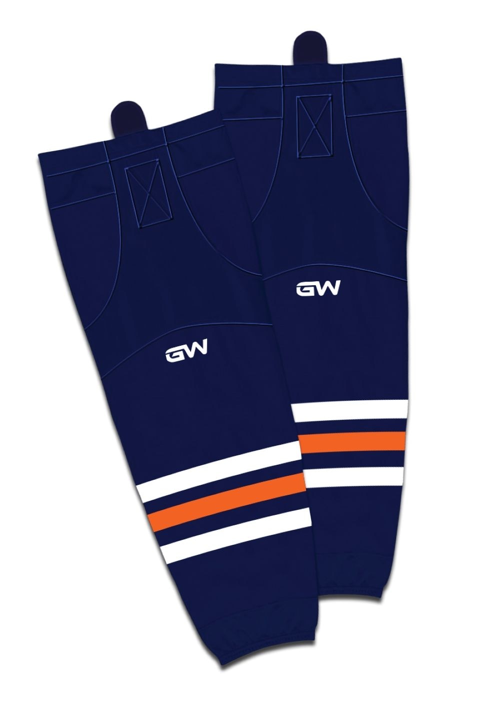 Gamewear 8500 Pro Team Performance Hockey Socks, Edmonton Oilers Home Colours, Assorted Sizes