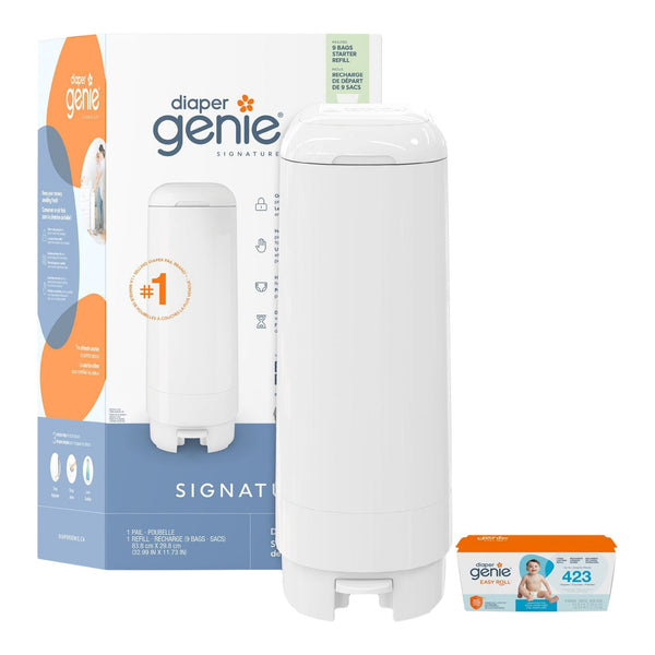 Genie Diaper Pail, 9 Bags L6