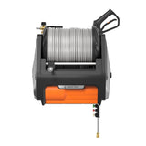 Giraffe Tools Grandfalls Pro Wall Mounted 2700 PSI 1.6 GPM Brushless Retractable Electric Pressure Washer with 100-ft Hard Hose