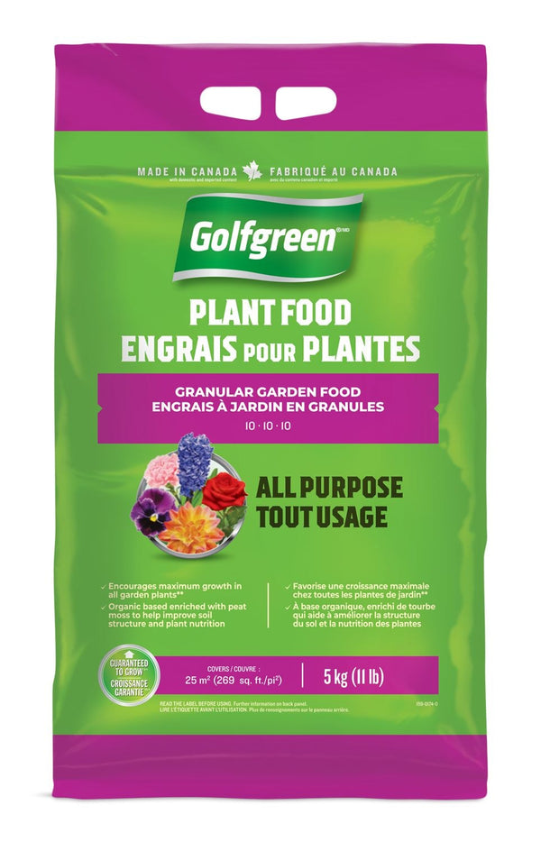 Golfgreen All Purpose Garden Fertilizer, 10-10-10, 5-kg I4