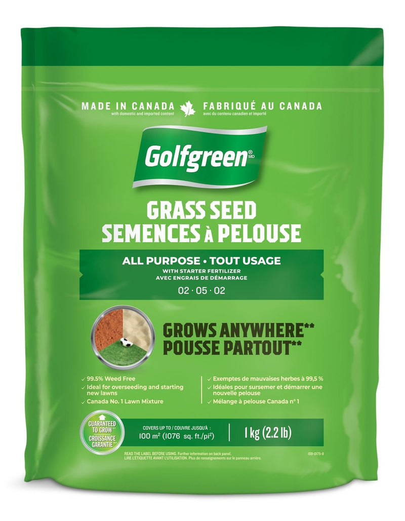 Golfgreen All Purpose Grass Seed, 1-kg C6
