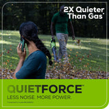 Greenworks 60V 630CFM 170MPH Leaf Blower 2.5Ah Battery 3A Charger