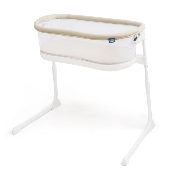 Halo Bassinest Lite Portable Bedside Sleeper, White U0