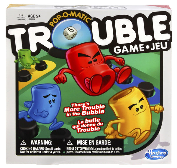 Hasbro Trouble Board Game Set for Kids, Ages 5+ W8