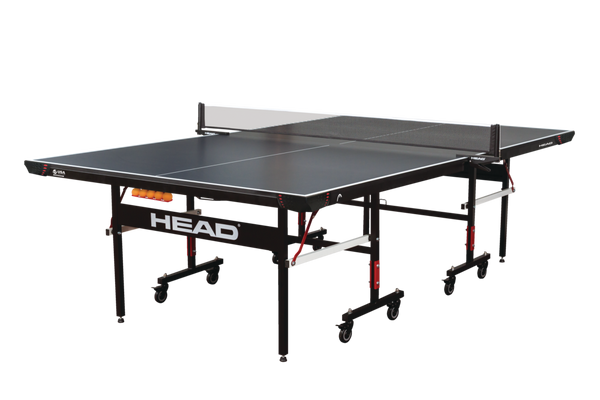 Head Summit Foldable Pong Table Tennis with Net & Built-In Storage E2