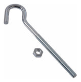 Hillman Zinc-Plated Lag Bolt Clothesline Hook, Corrosion Resistance, 7-1/4-in