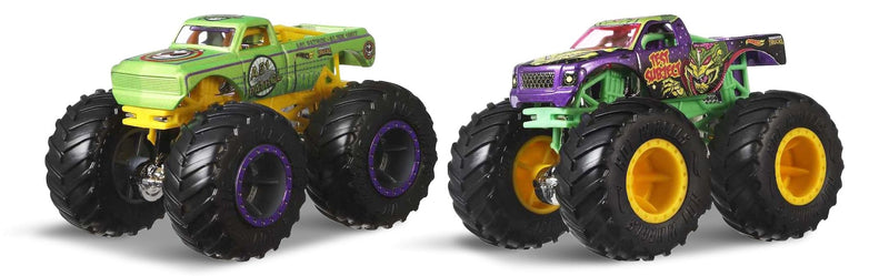 Hot Wheels Monster Trucks Demolition Doubles - Spur Of Moment vs. Steer Clear, Ages 3+ J5