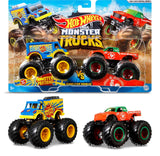 Hot Wheels Monster Trucks Demolition Doubles - Spur Of Moment vs. Steer Clear, Ages 3+