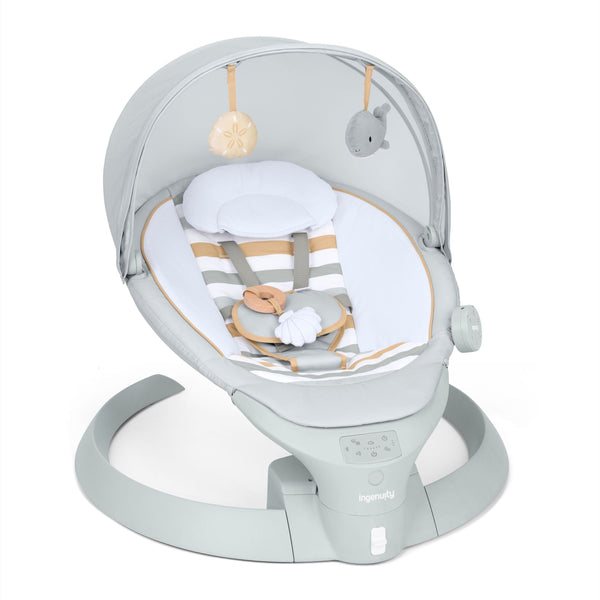 Ingenuity 2-in-1 Bounce and Sway Baby Swing E0
