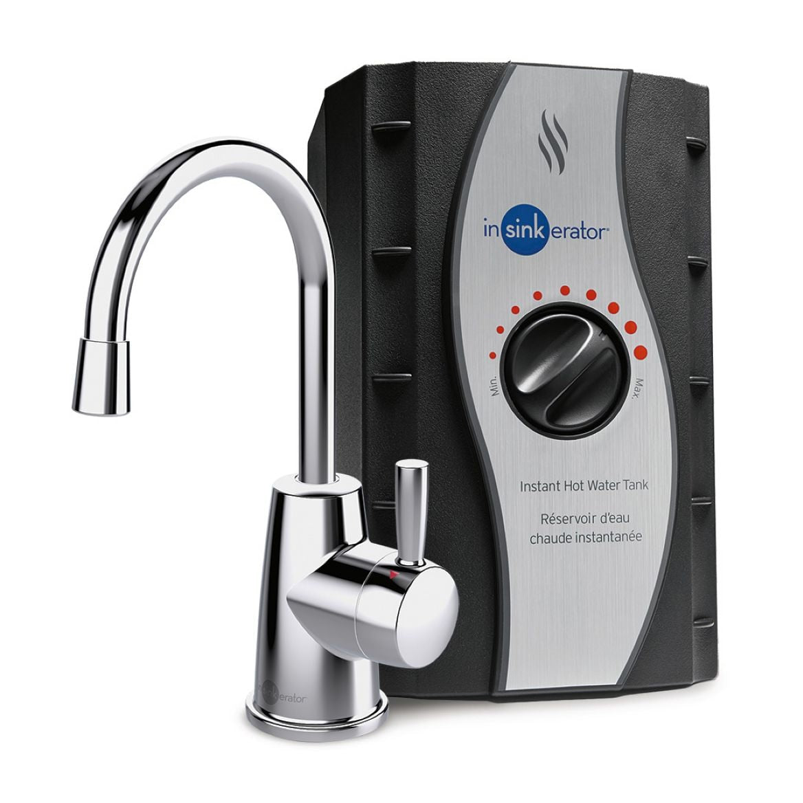 InSinkErator HOT250 Instant Hot Water Heater & Dispenser System, 2/3-Gal Stainless Steel Tank Included, Various Finishes