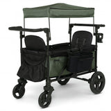 Jeep Deluxe Wrangler Wagon by Delta Children, Olive Green