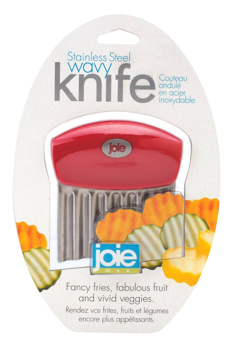 Joie Stainless Steel Wavy Knife for Meal Preparation I9