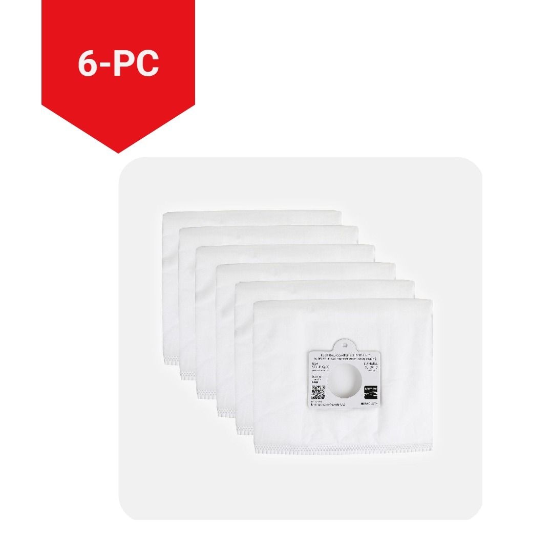 Kenmore Genuine HEPA Canister Vacuum Cleaner Bags, 6-pk