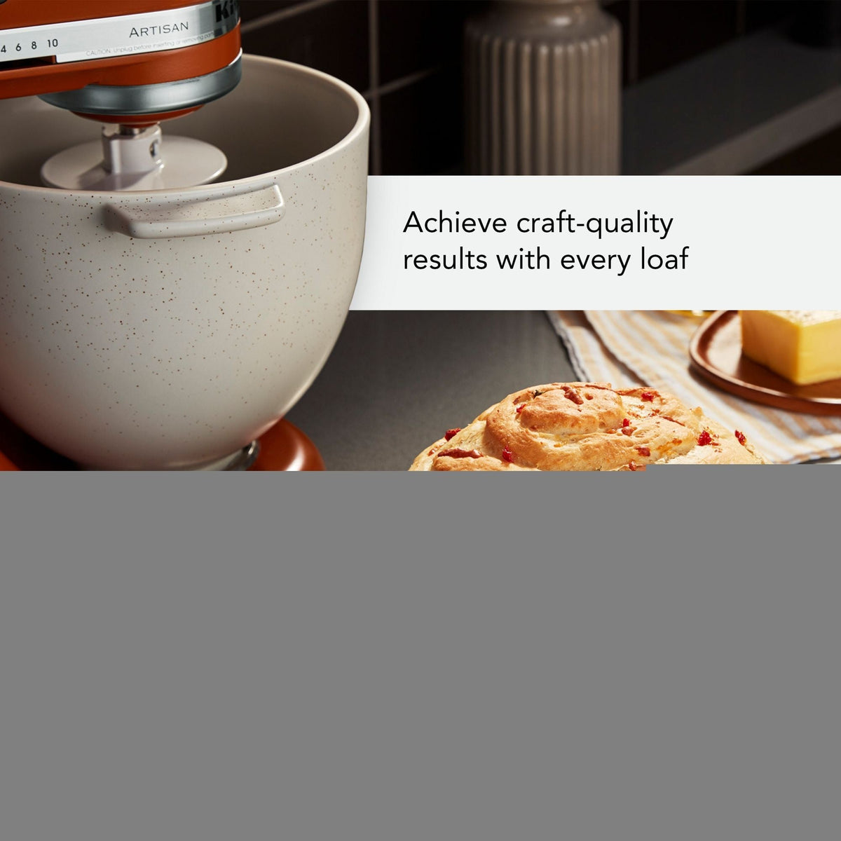KitchenAid Bread Bowl Stand Mixer Attachment, Pairs with KitchenAid 4.5 & 5 Quart Tilt-Head Stand Mixers