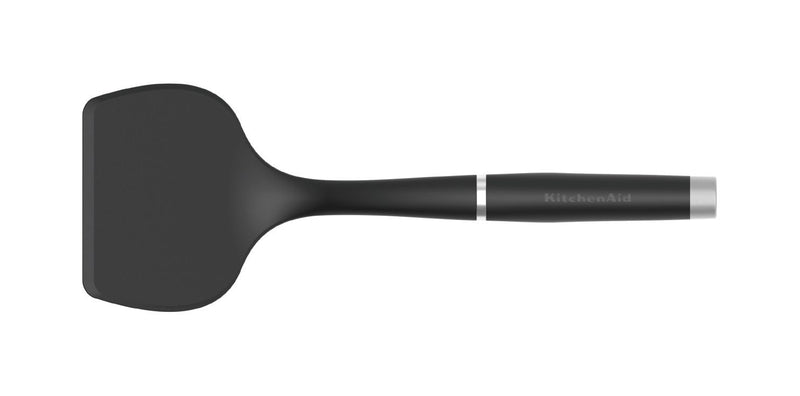 KitchenAid Gourmet Stainless Steel Pancake Turner, Black K6