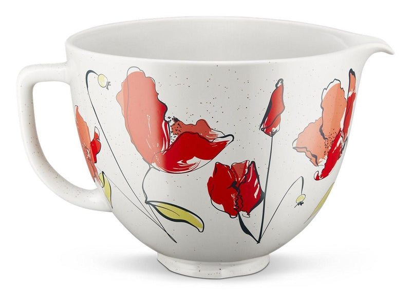 KITCHENAID Microwave/Oven Safe Ceramic Bowl, Poppy S9