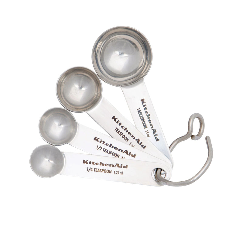 KitchenAid Stainless Steel Measuring Spoons, 4-pc R5