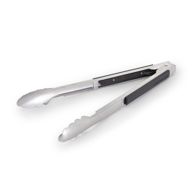 KitchenAid Stainless Steel Slide Locking Tongs, 12-in C6