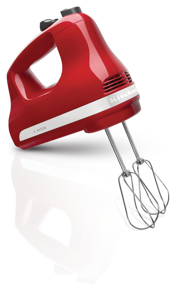 KitchenAid Ultra Power 5-Speeds Hand Mixer with Turbo Beater Empire Red S1