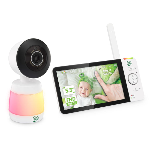Leapfrog LF2936FHD-Touch Remote Access Pan & Tilt Smart Video Baby Monitor with Colour Night Vision, 5.5-in Screen Q8