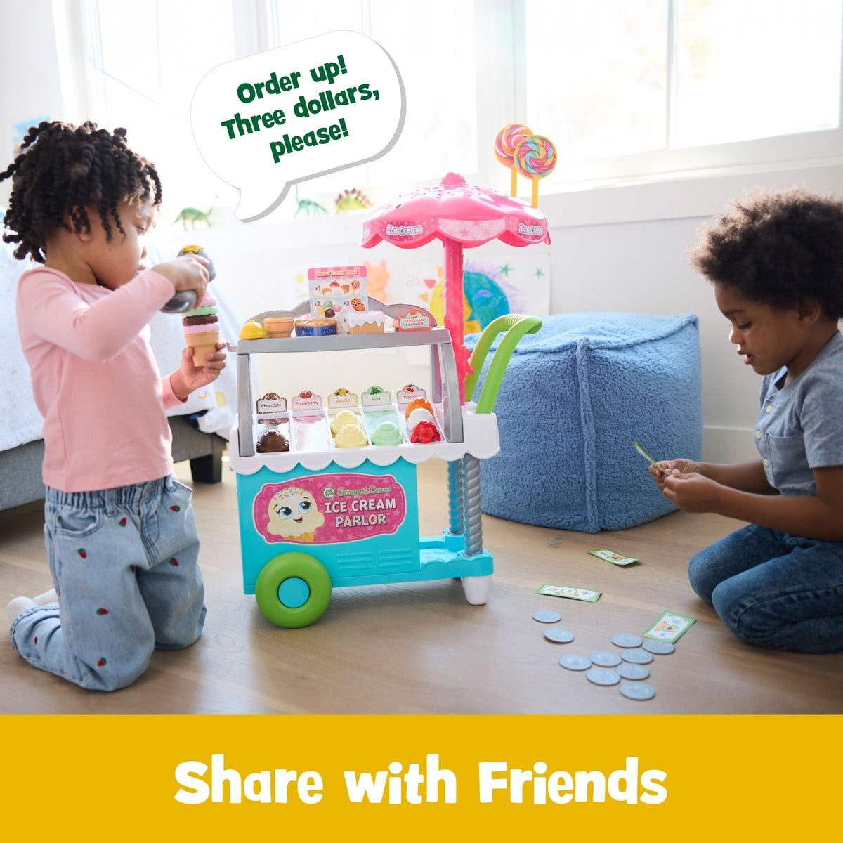 LeapFrog Scoop and Learn Ice Cream Parlor, English