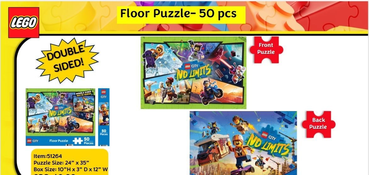 LEGO "No Limits" Floor Puzzle