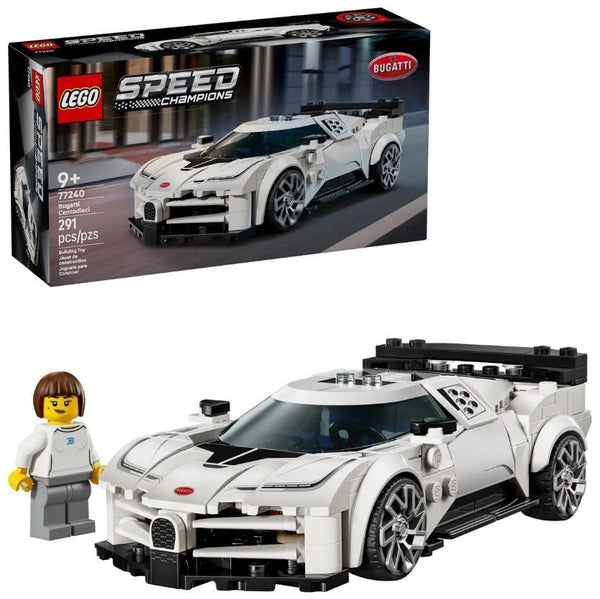 LEGO Speed Champions Bugatti Centodieci Hyper Sports Car - 77240, 291-pcs, Ages 9+ U9