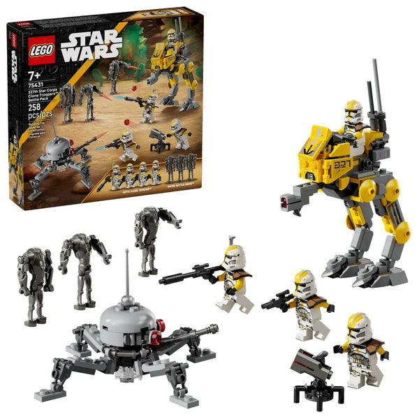 LEGO Star Wars 327th Star Corps Clone Troopers Battle Pack - 75431, 258-pcs, Ages 7+ W8