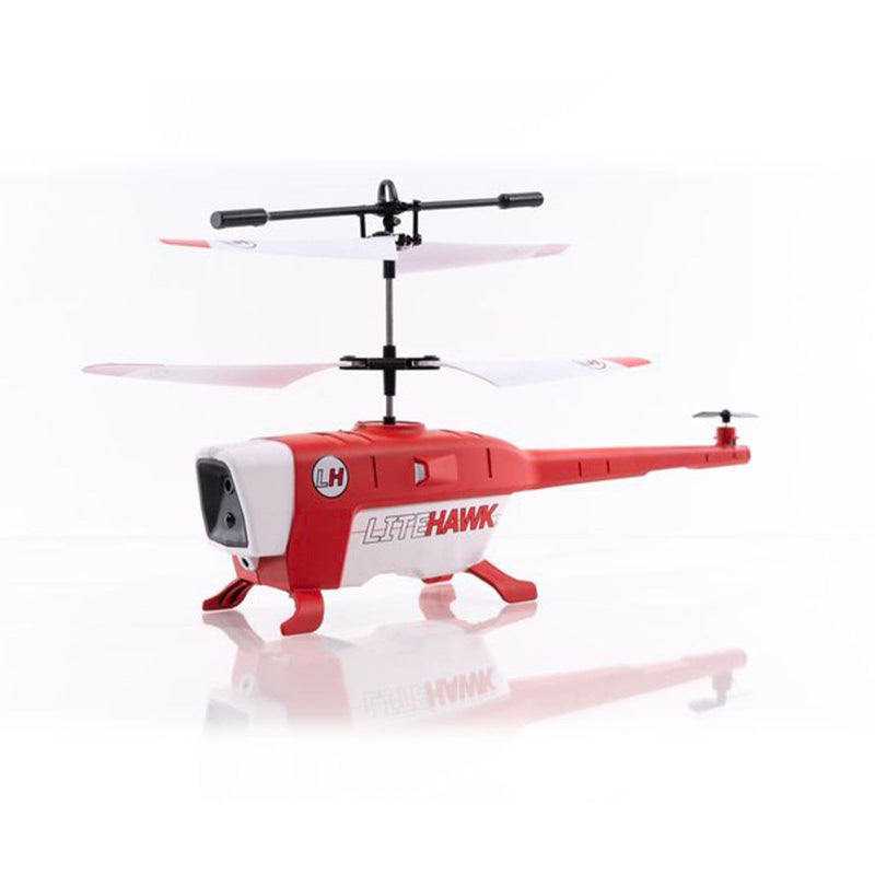Litehawk Bravo 3-Channel Remote Controlled Front Avoidance Toy Helicopter for Ages 8+ J2