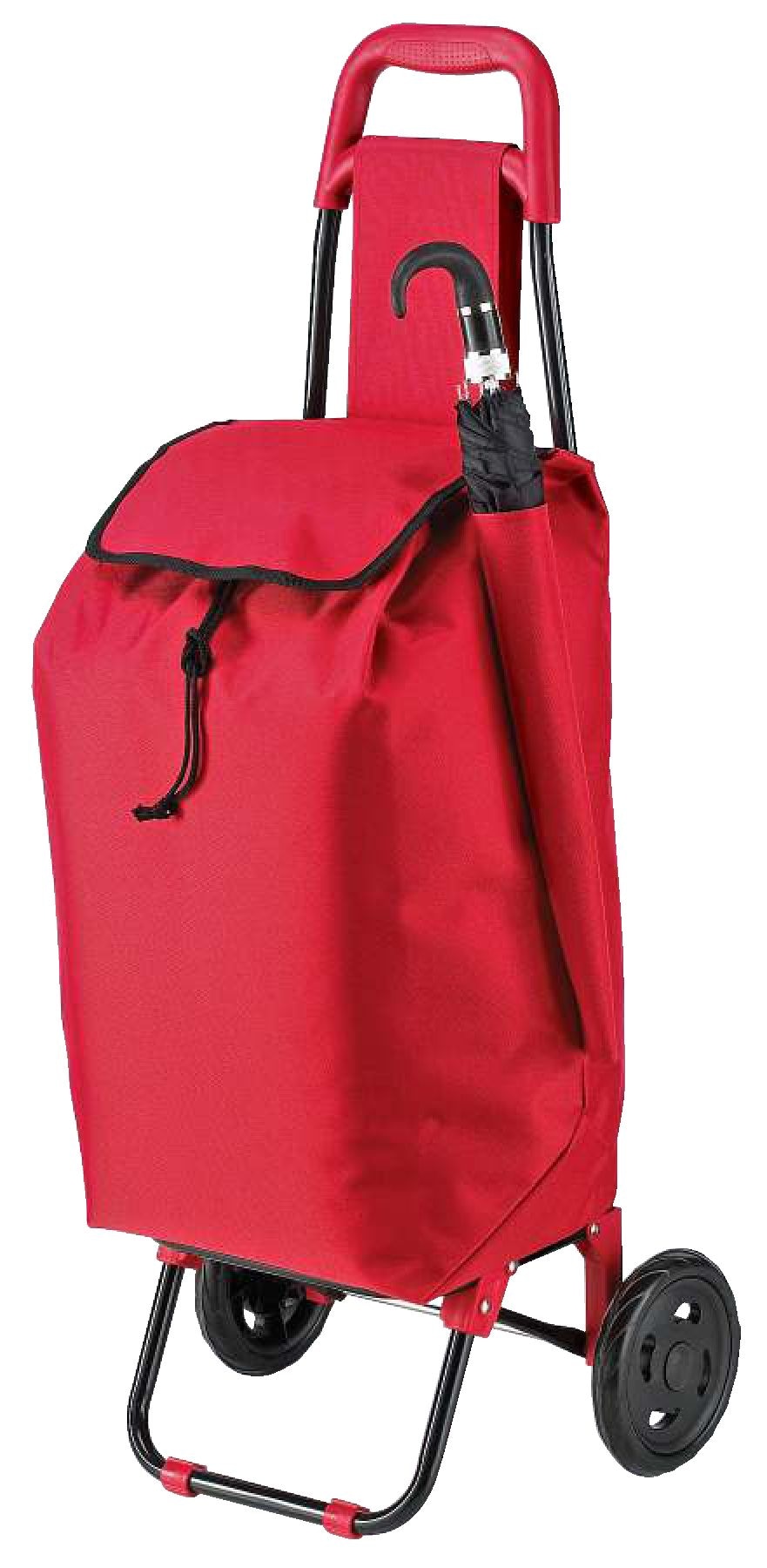 Maison Kleen Soft-Sided Folding Shopping Cart, Large, 44-L