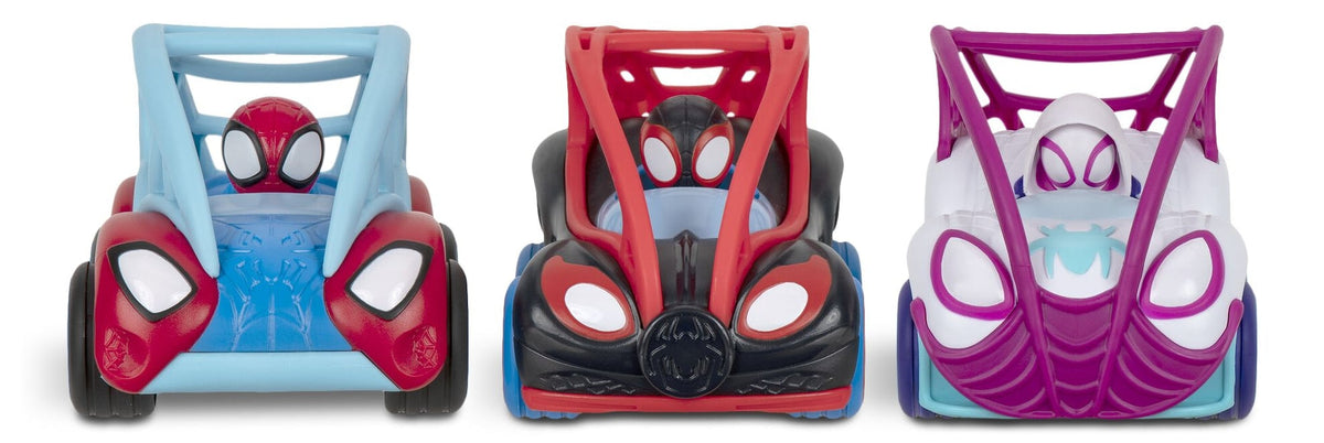 Marvel Spidey and His Amazing Friends Spider-Man Power Rollers Vehicles, 6-in