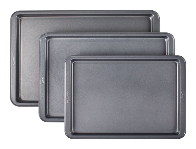 MASTER Chef Baking Sheet Set, Assorted Sizes, 3-pc T7