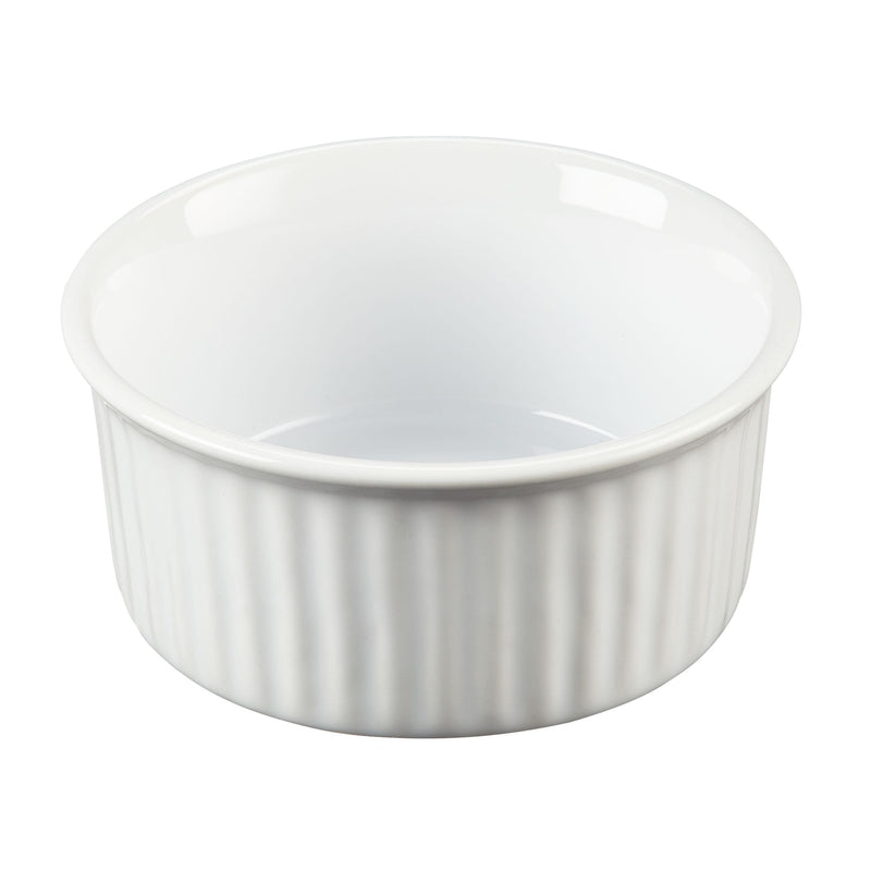 MASTER Chef Ceramic Ramekin, White, 4.92 x 2.36-in K8