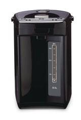 MASTER Chef Electric Hot Water Boiler, Warmer & Dispenser with Handle, Black, 3.5-L