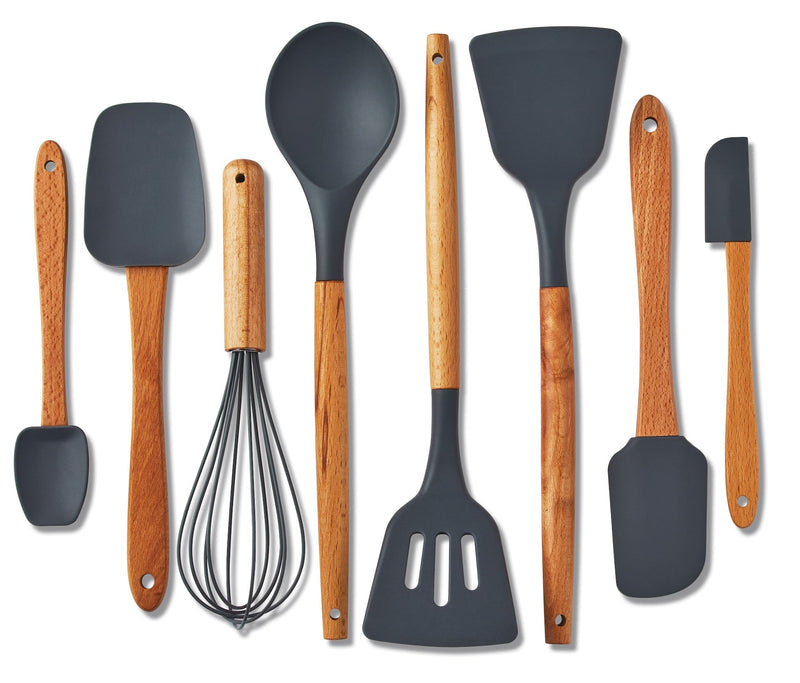 Master Chef Heat-Resistant Beechwood Cookware Set, 8-pc B5