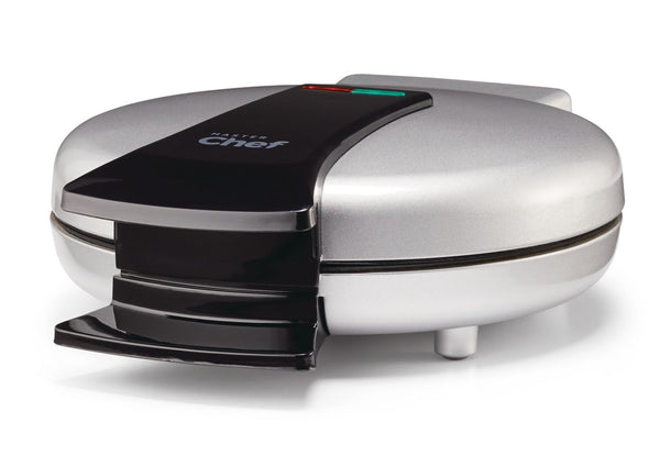 MASTER Chef Round, Non-Stick Waffle Maker, Silver K8