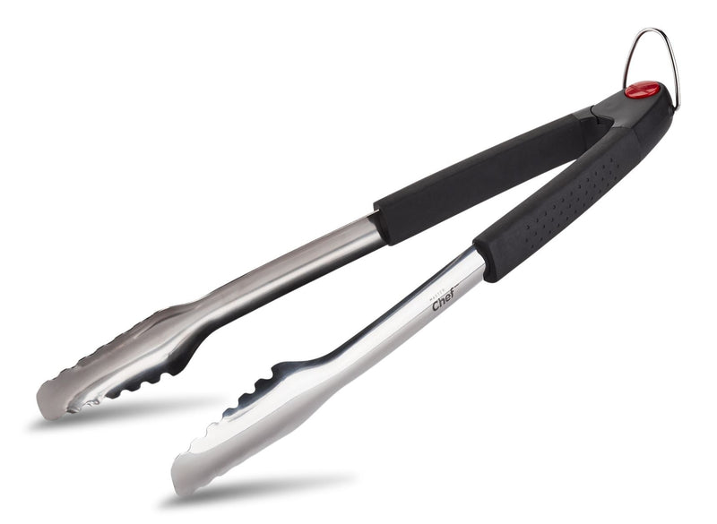 MASTER Chef Stainless Steel BBQ Grill Tong with Hook G1