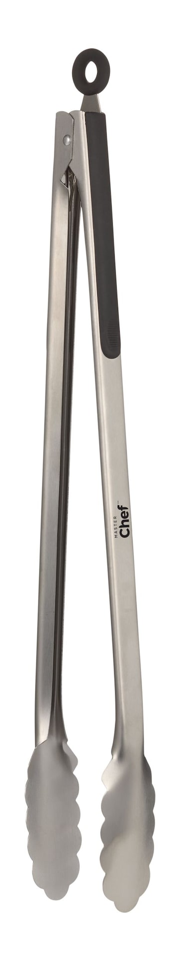 Master Chef Steel Locking Tongs with Soft Grips, 16-in C9