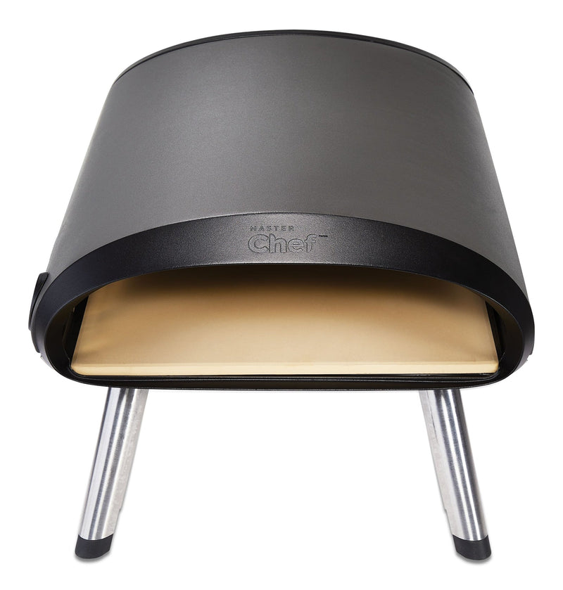 MASTER Chef Tabletop Propane Gas Outdoor Pizza Oven with Cover, 12-in L9