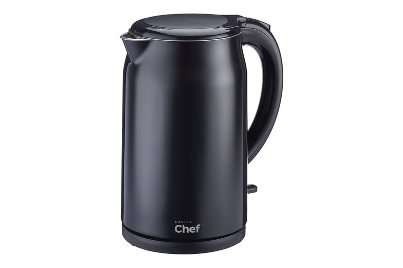 MasterChef Double Wall Kettle with Push Button Lid, 1.7-L M3